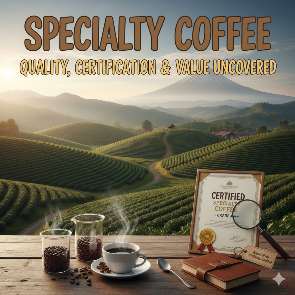 Specialty Coffee: Quality, Certification & Value Uncovered 1 Specialty Coffee Quality, Certification & Value Uncovered
